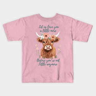 Let Us Love You Little Baby Design Kids T-Shirt